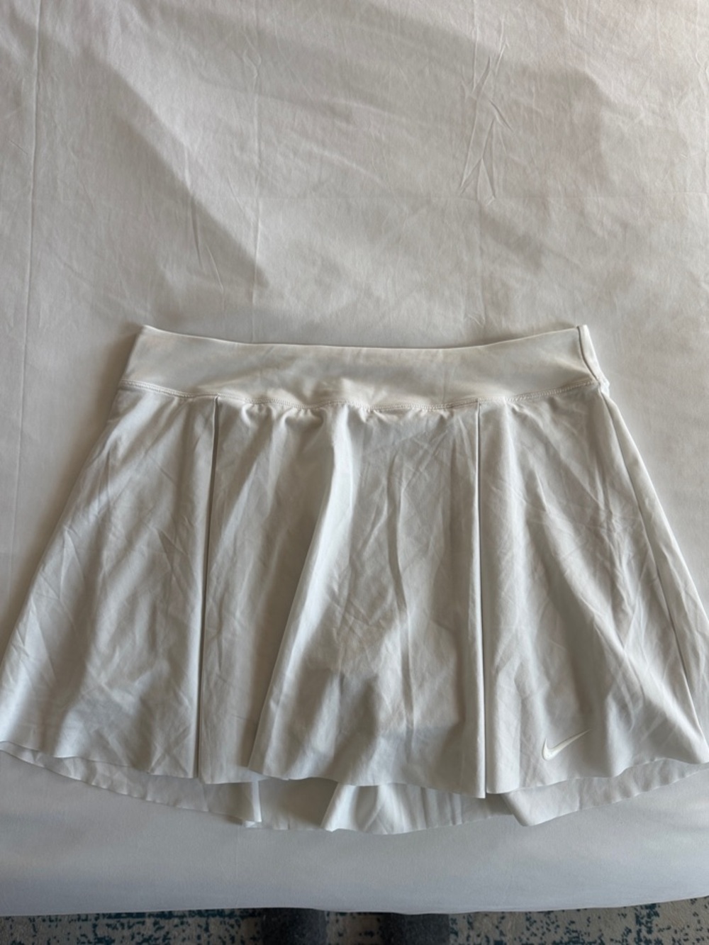 Nike White Pleated Tennis Skirt